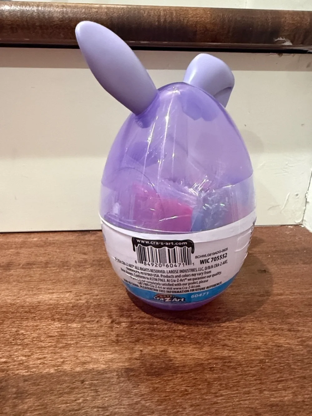NWT CraZSlimy Cutie Egg Kids Toy - Blue